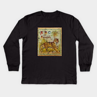 ABC of animals Kids Long Sleeve T-Shirt